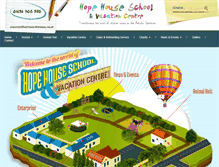 Tablet Screenshot of hopehouseschool.co.uk